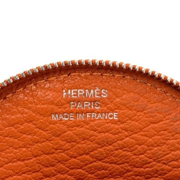 [] Hermes | Tutti Frutti Portomone Orange Coin Case Wallet | Orange Green | - Picture 4 of 5